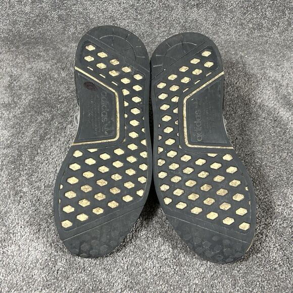 Adidas NMD XR1 Men’s Size 8.5 Primeknit Oreo Glitch Athletic Running Shoes Used - Picture 8 of 11